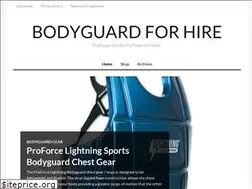 Sites similar to bodyguardforhire.net