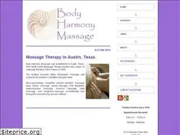 Sites similar to bodyharmonymassage.com