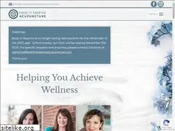 Sites similar to bodyinbalanceacupuncture.com
