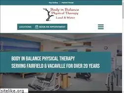 Sites similar to bodyinbalancephysicaltherapy.net
