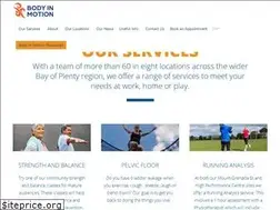 Sites similar to bodyinmotion.co.nz
