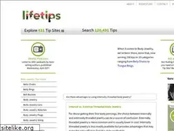 Sites similar to bodyjewelry.lifetips.com
