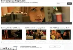 Sites similar to bodylanguageproject.com