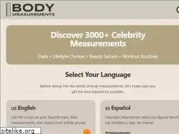 Sites similar to bodymeasurements.org
