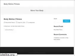 Sites similar to bodymotionfitness.com