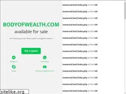 Sites similar to bodyofwealth.com