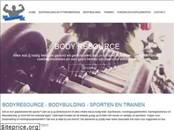 Sites similar to bodyresource.nl