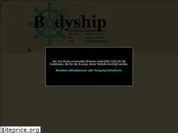 Sites similar to bodyship.de