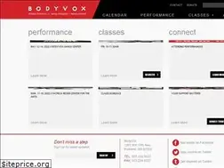 Sites similar to bodyvox.com