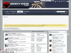 Sites similar to bodyweb.com