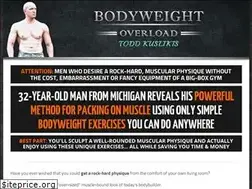 Sites similar to bodyweightoverload.com
