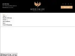 Sites similar to bodywiseonline.com