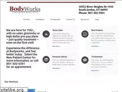 Sites similar to bodyworkschiro.com