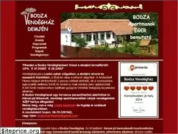 Sites similar to bodzavendeghaz.hu