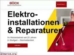 Sites similar to boeck-elektroinstallationen.de