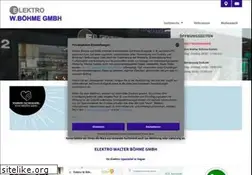 Sites similar to boehme-elektro.de