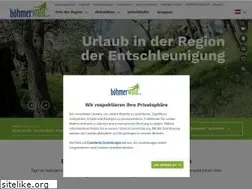 Sites similar to boehmerwald.at