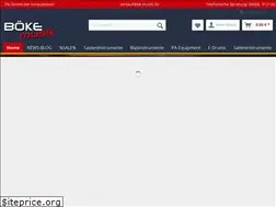 Sites similar to boeke-musik.de