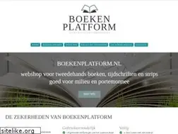 Sites similar to boekenplatform.nl
