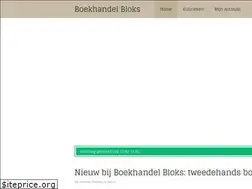 Sites similar to boekhandelbloks.nl