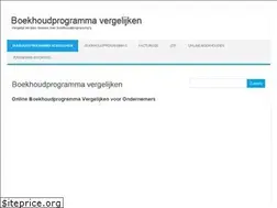 Sites similar to boekhoudprogramma-vergelijken.com