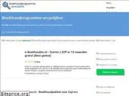 Sites similar to boekhoudprogrammaoverzicht.nl