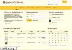 Sites similar to boekwinkeltjes.nl