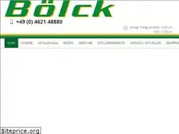 Sites similar to boelck.de