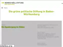 Sites similar to boell-bw.de