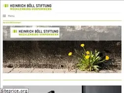Sites similar to boell-mv.de