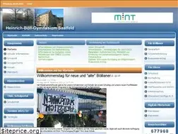 Sites similar to boellgymnasium.de