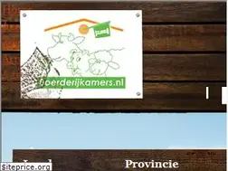 Sites similar to boerderijkamers.nl