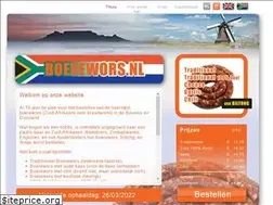 Sites similar to boerewors.nl