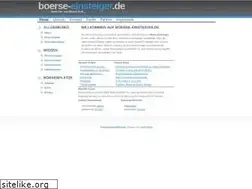 Sites similar to boerse-einsteiger.de