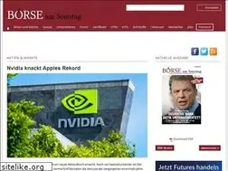 Sites similar to boerseamsonntag.de