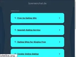 Sites similar to boersenchat.de