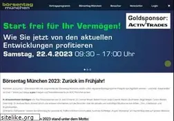 Sites similar to boersentag-muenchen.de