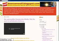 Sites similar to boersenwolf.blogspot.com