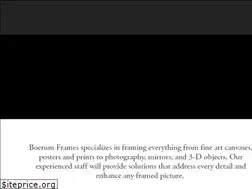 Sites similar to boerumframes.com