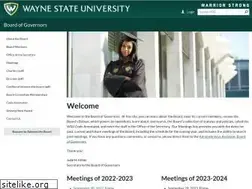 Sites similar to bog.wayne.edu