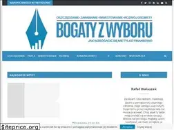 Sites similar to bogatyzwyboru.pl