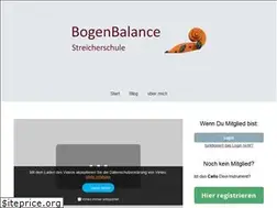 Sites similar to bogenbalance.de