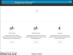 Sites similar to boglarka-heindl.de
