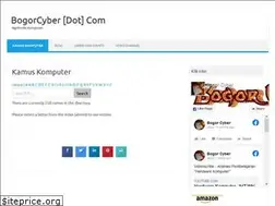 Sites similar to bogorcyber.com
