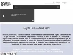Sites similar to bogotafashionweek.com.co