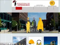 Sites similar to bogotanadeimpermeables.com