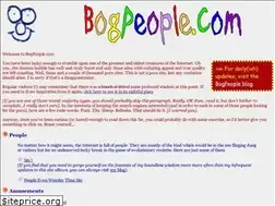 Sites similar to bogpeople.com