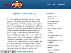 Sites similar to bogwaiver.com