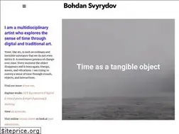Sites similar to bohdansvyrydov.com