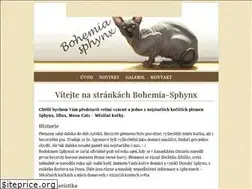 Sites similar to bohemia-sphynx.cz
